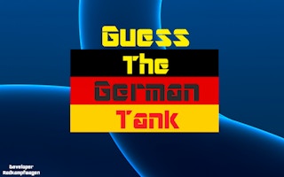 Image Guess the German Tank